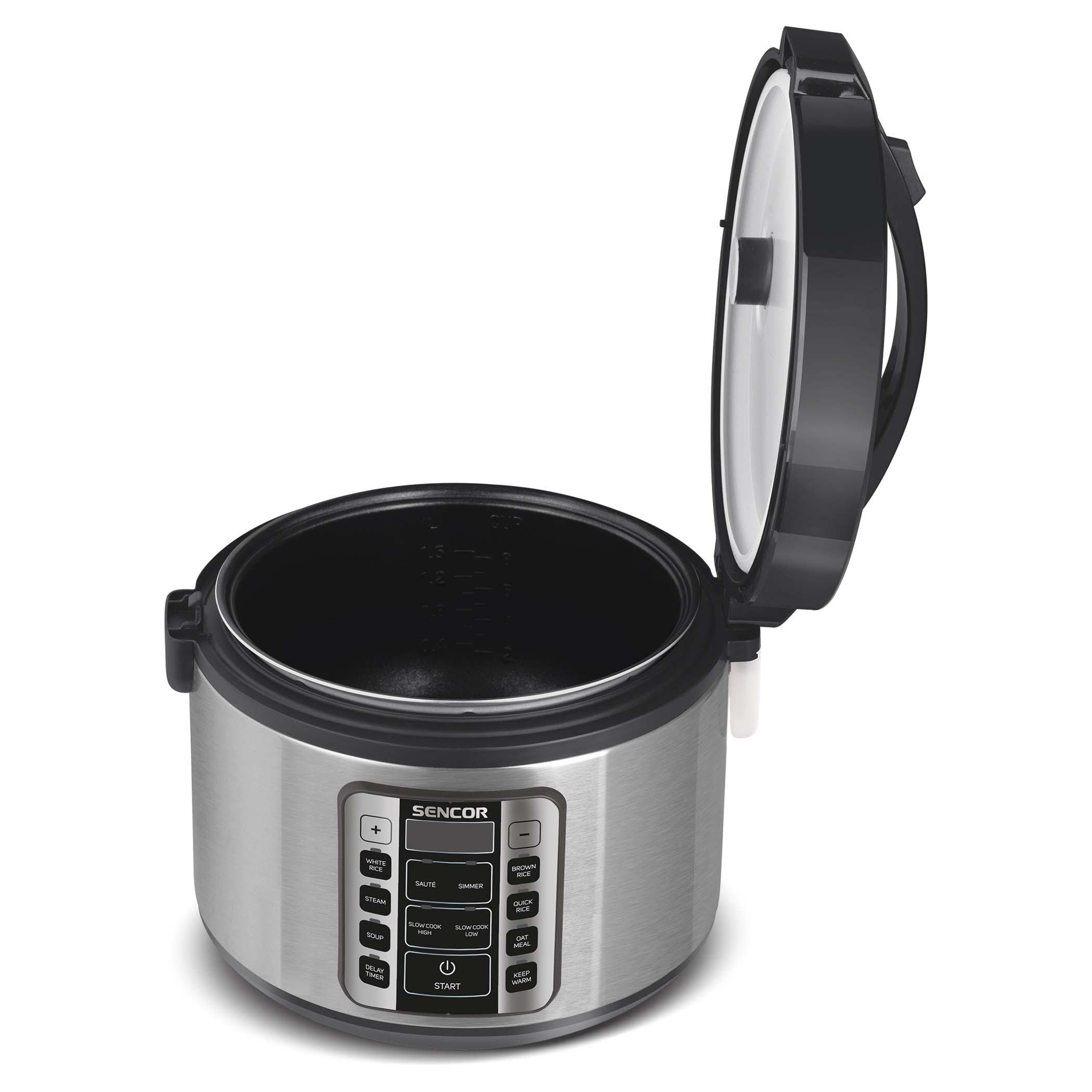 Aroma Rice Cooker review in English, Stainless Steel