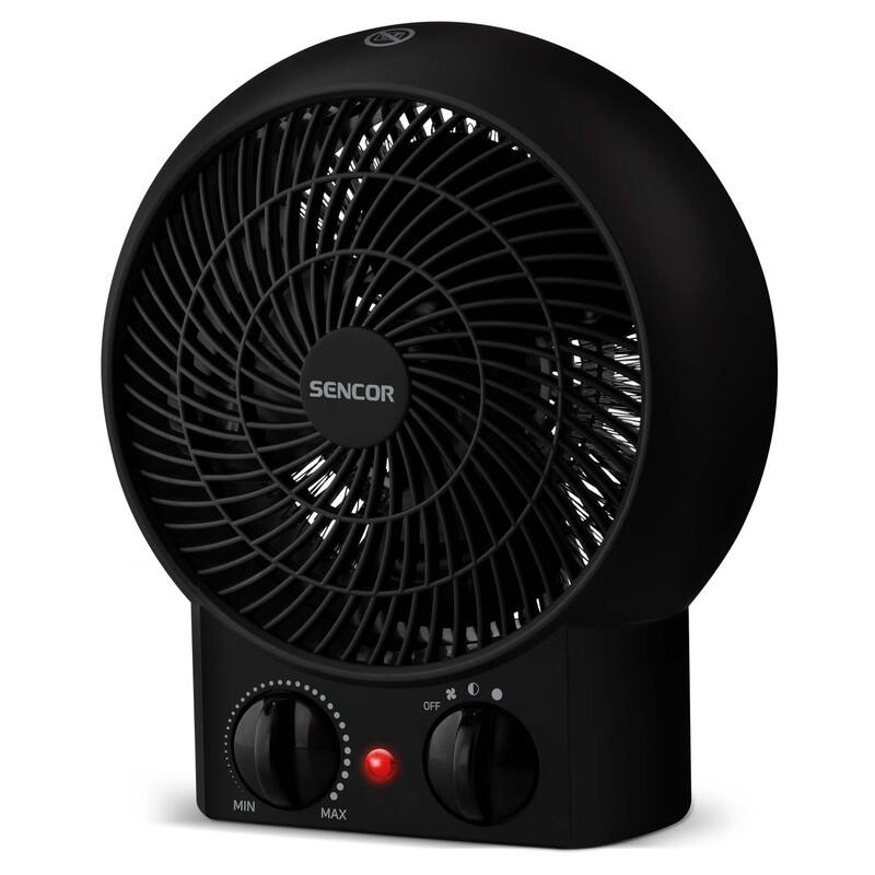 Hot Air Fan Heater | SFH 7021BK | Sencor.com