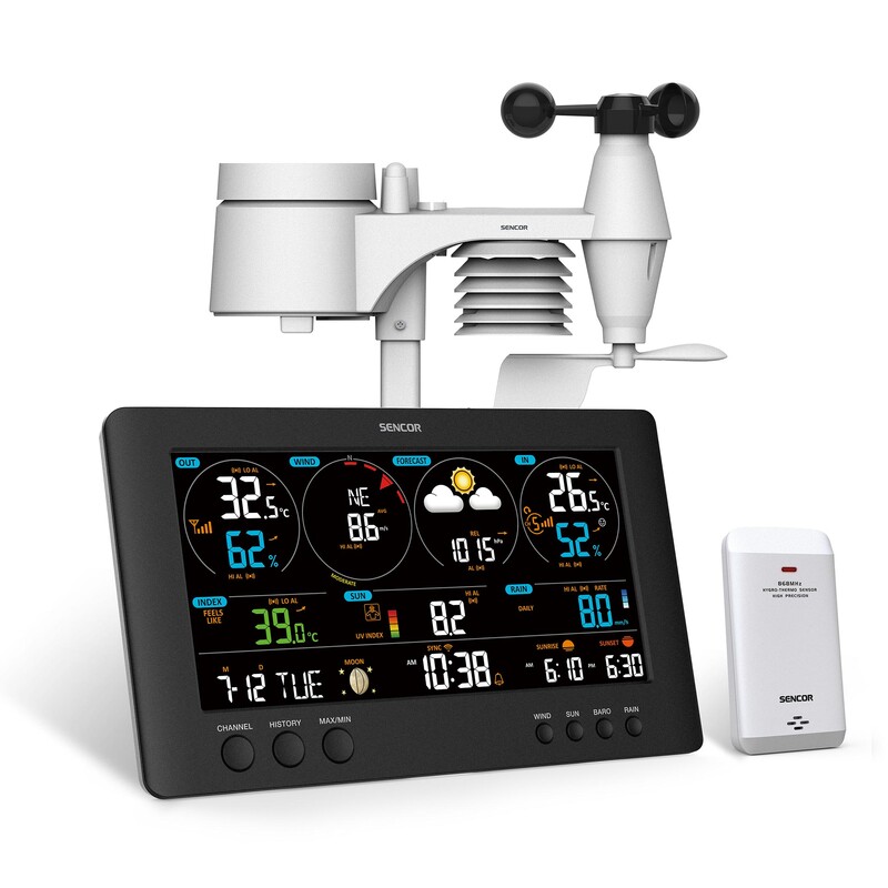 WiFi Professional Weather Station | SWS 12500 | Sencor