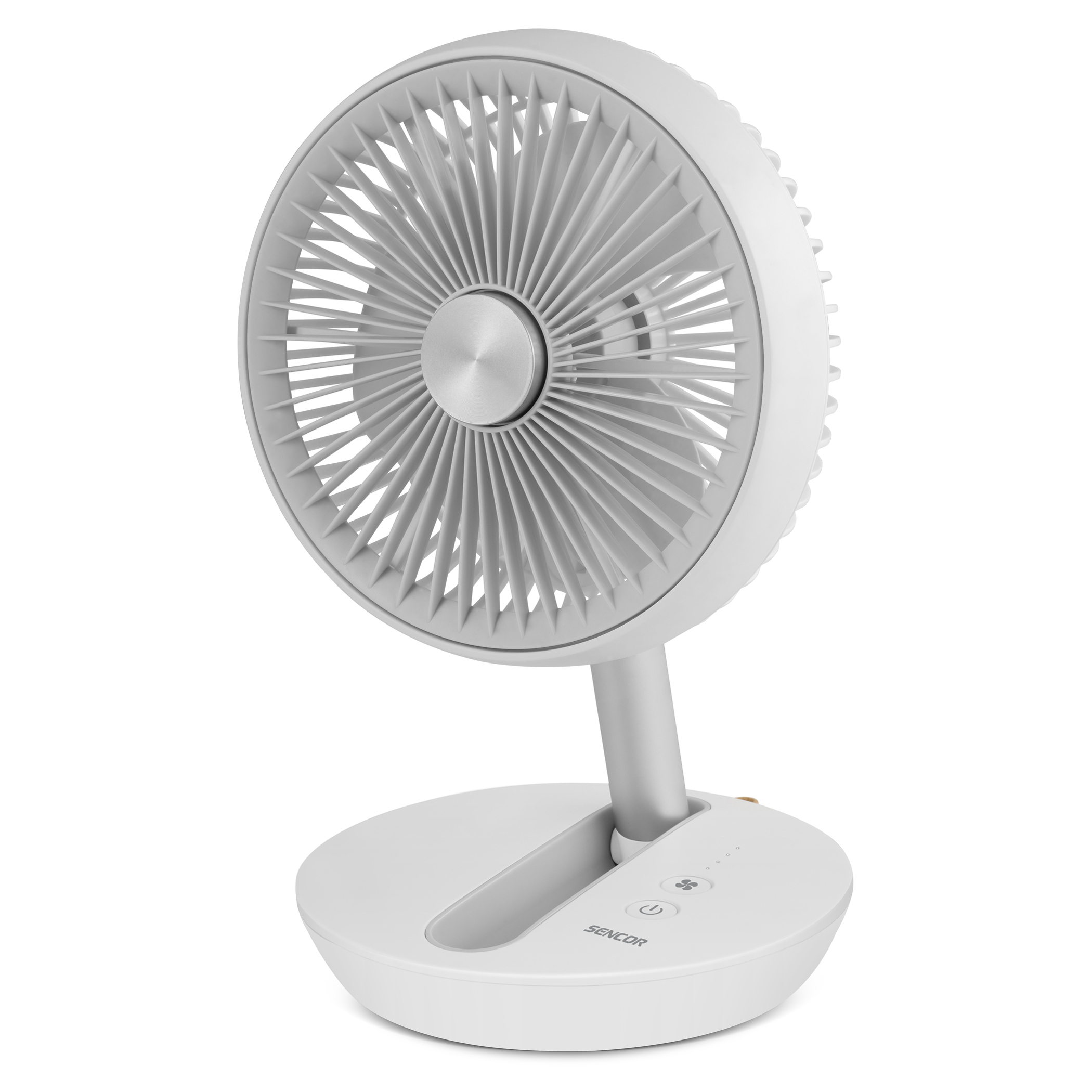 Cordless Rechargeable Desktop Fan SFE 0773WH Sencor