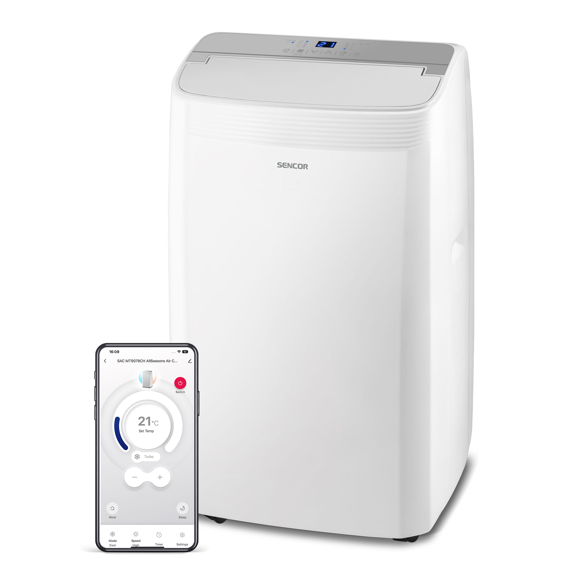 Mobile Air Conditioner | SAC MT9078CH | Sencor