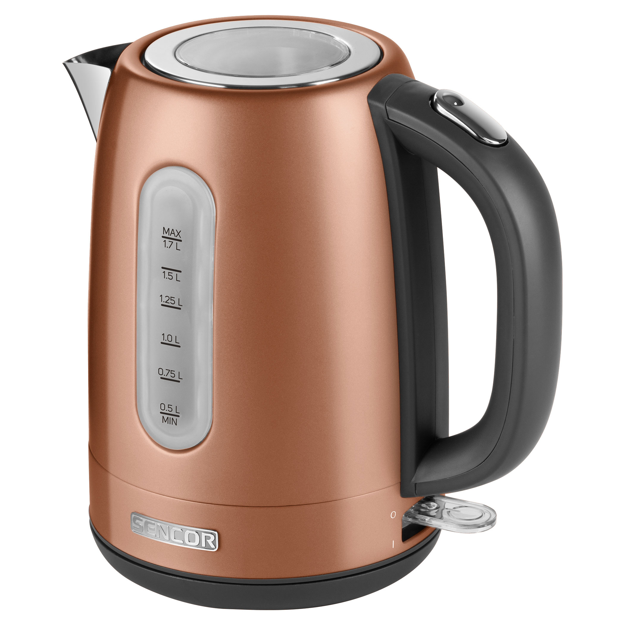 Sencor 6-Cup Copper Metallic Electric Kettle with Temperature Control  SWK1573CO - The Home Depot