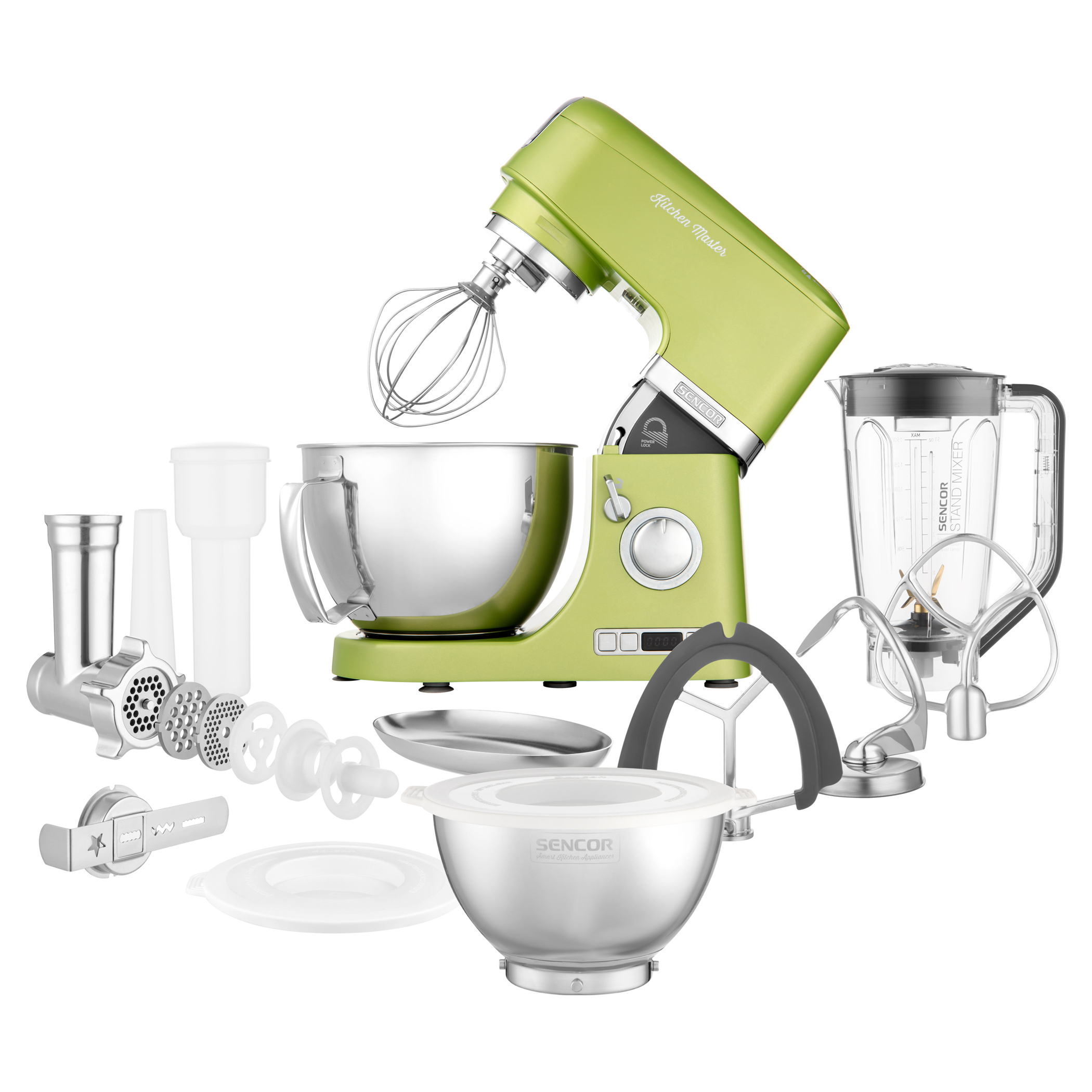 Classic Cuisine Immersion Blender 4-In-1 6 Speed Hand Mixer