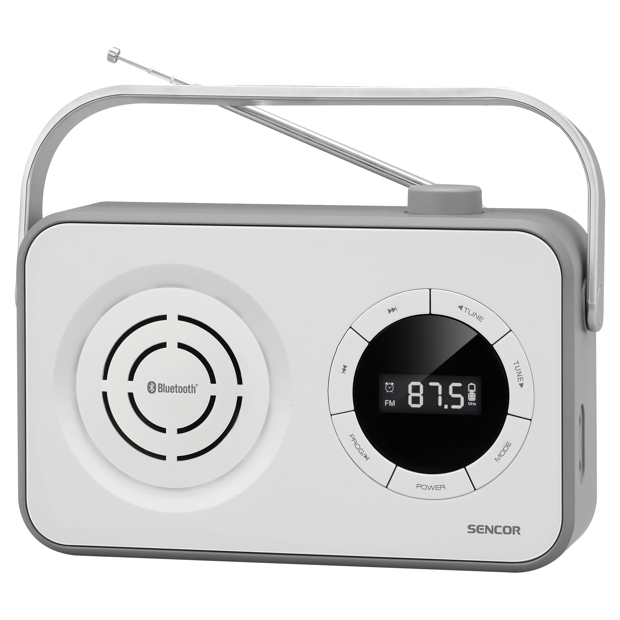 Sencor - Ricevitore radio FM portatile PLL 5W 800 mAh 3,7V USB e