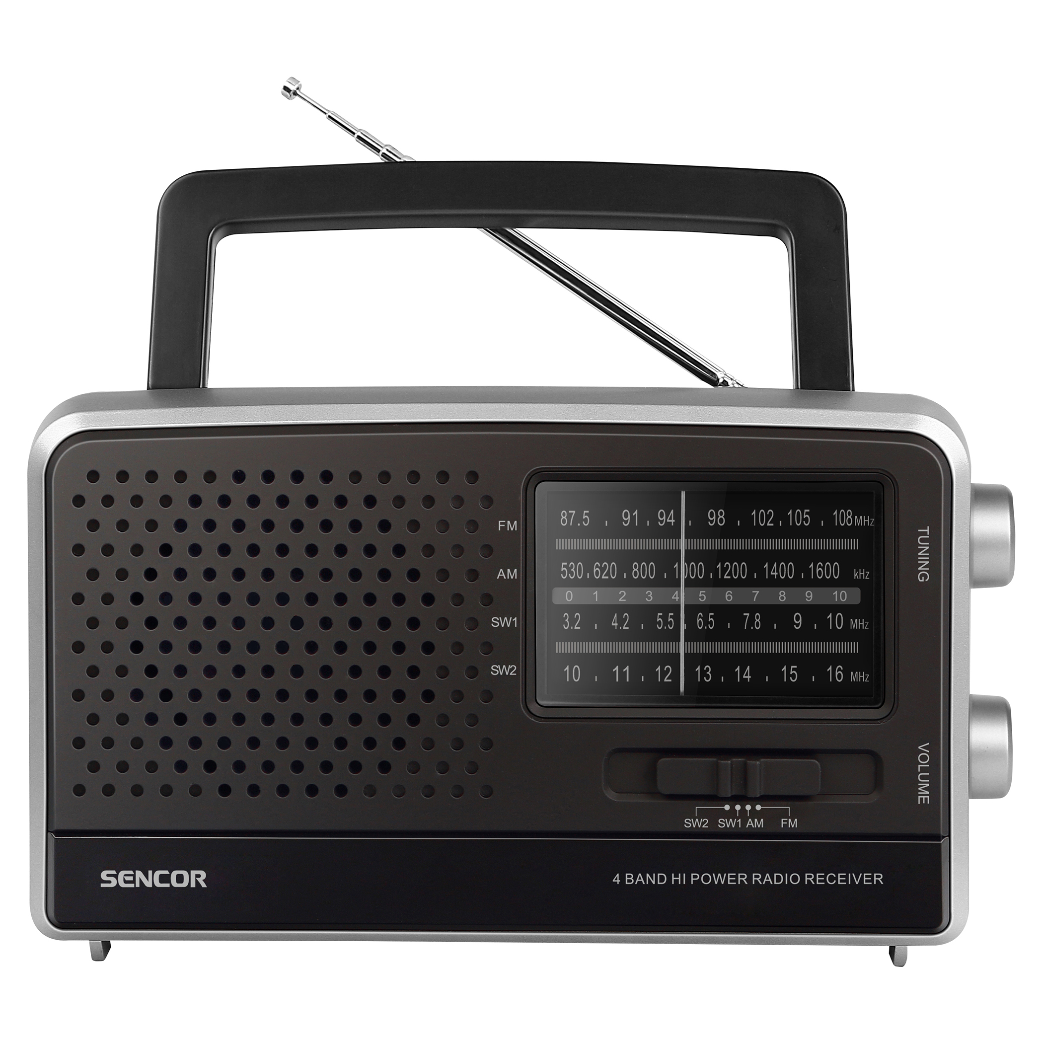 Portable FM/AM/SW1/SW2 Radio Receiver | SRD 2806 | Sencor.com