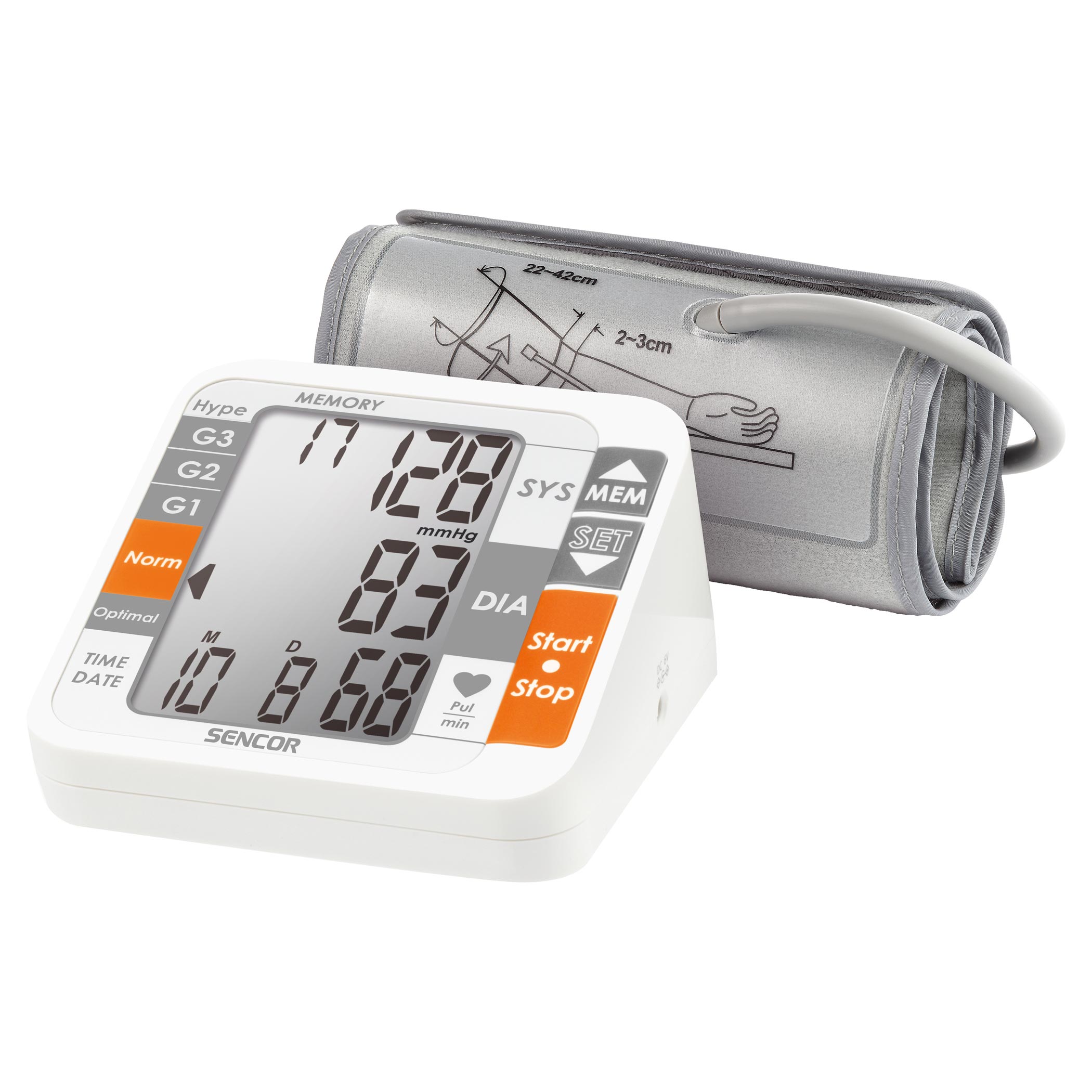 Blood Pressure Monitor, CARMAS Blood Pressure Monitor Upper Arm