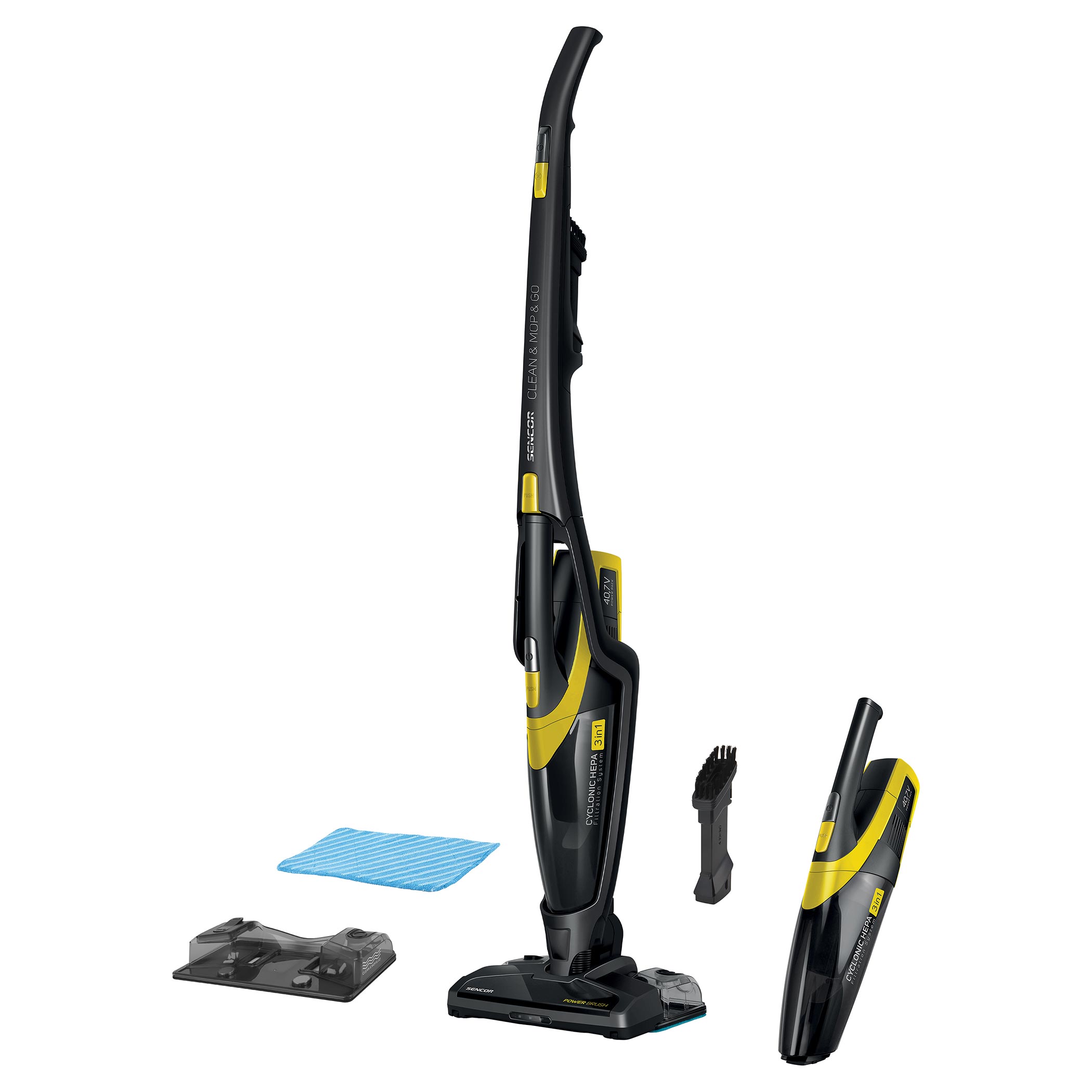  syvio Cordless Vacuum Cleaner Rechargeable with