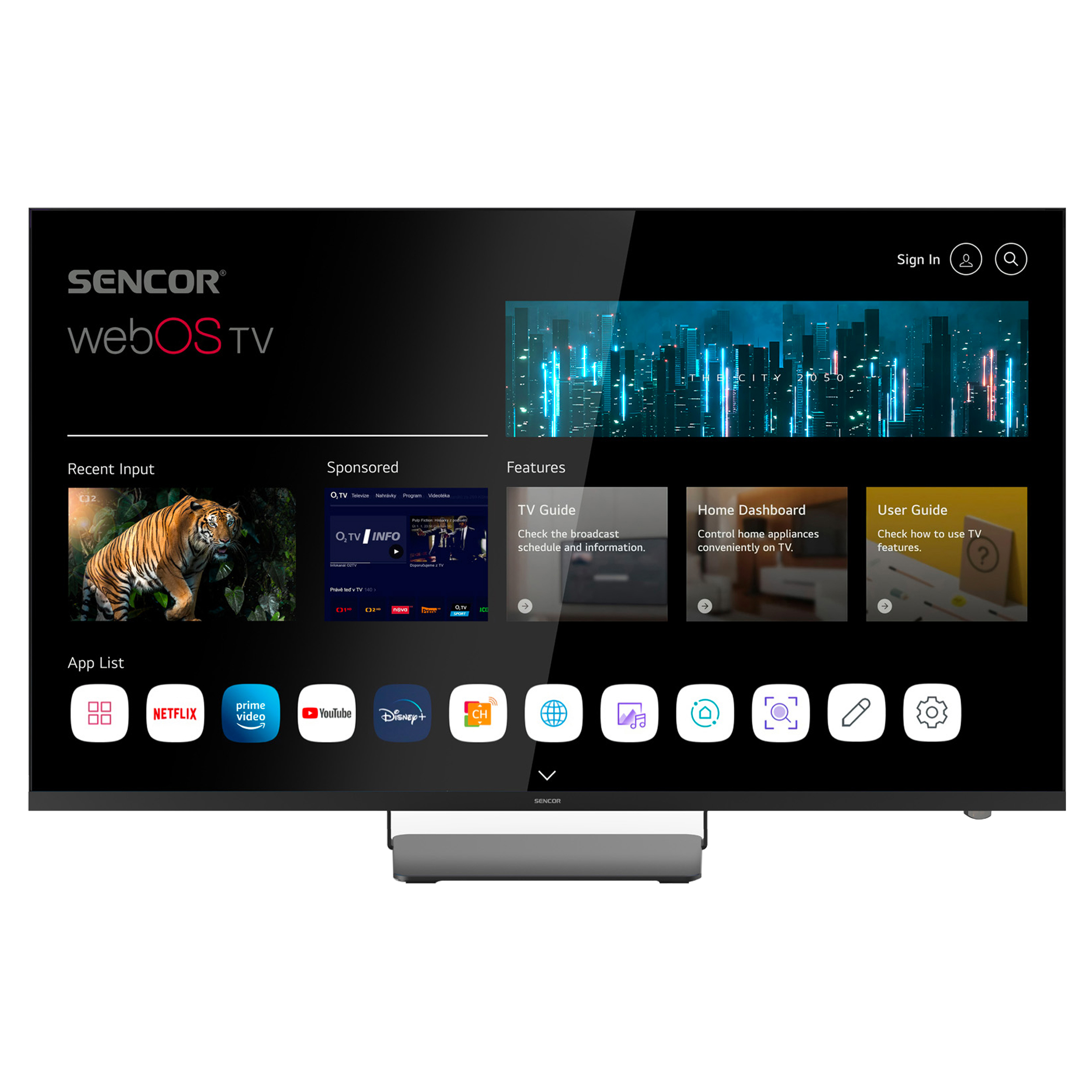 microvision 50FHDSMJ18-A Televisor 127 cm (50) Full HD Smart TV Wifi Negro