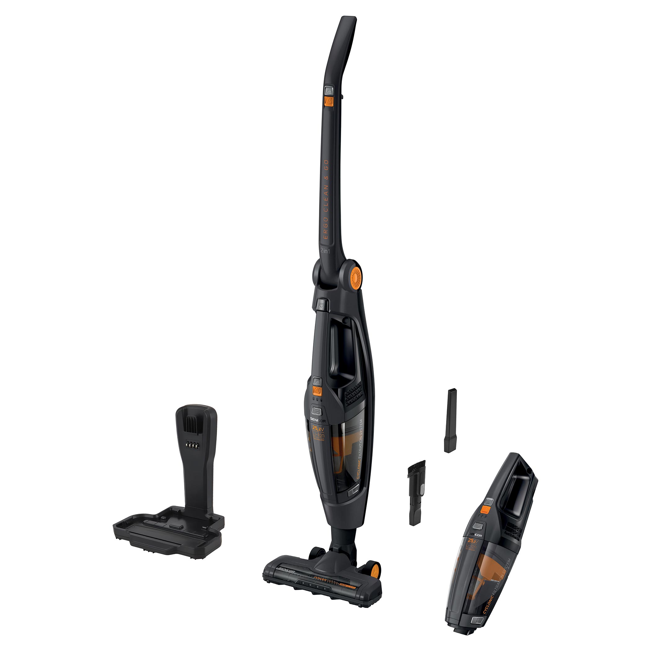 Corded/Bagless Cyclonic Vacuum Cleaner - Rowenta Swift Power