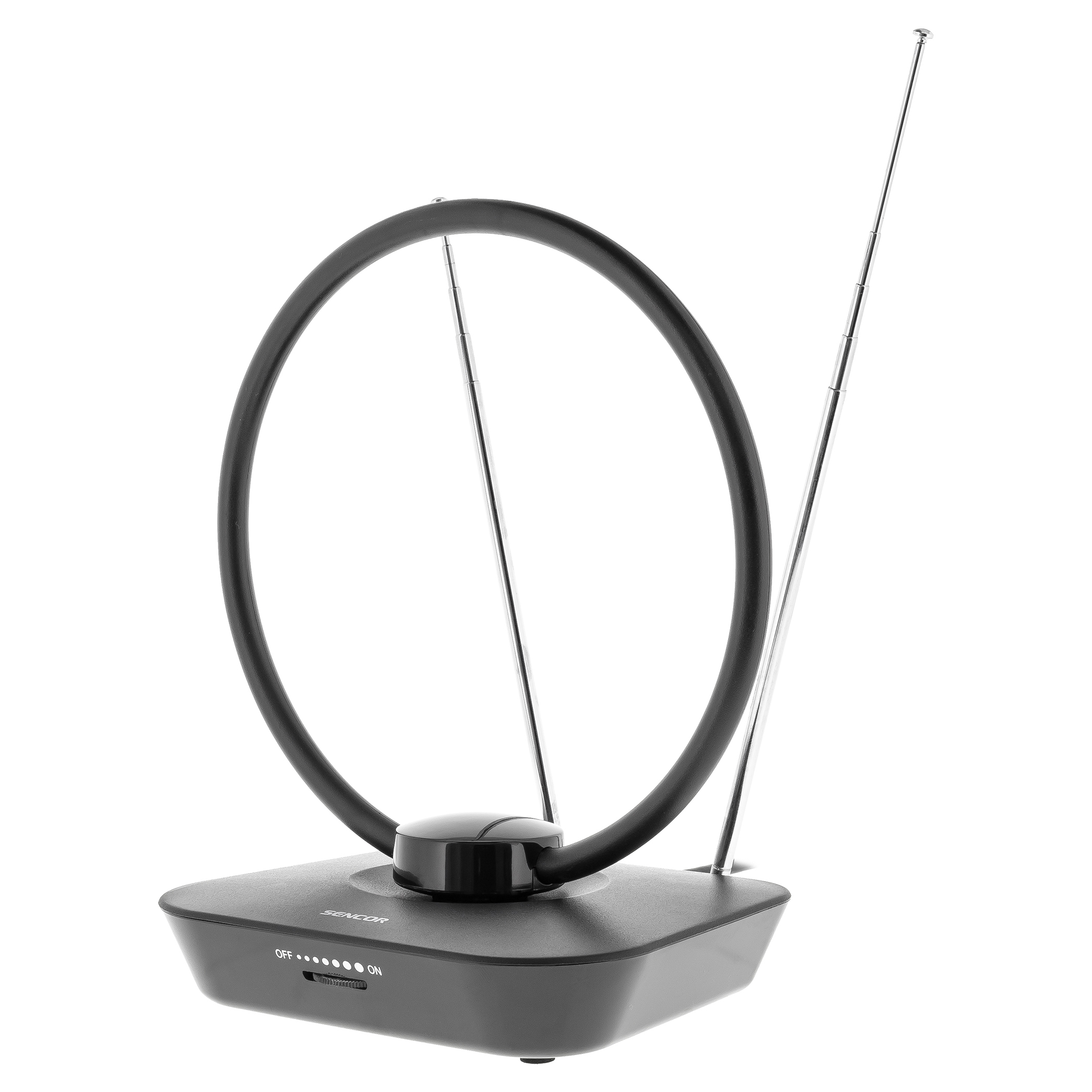 Superior Antenna Tv Amplificata Per Interni Dvb-2 Fm Dab Tnt Hd 