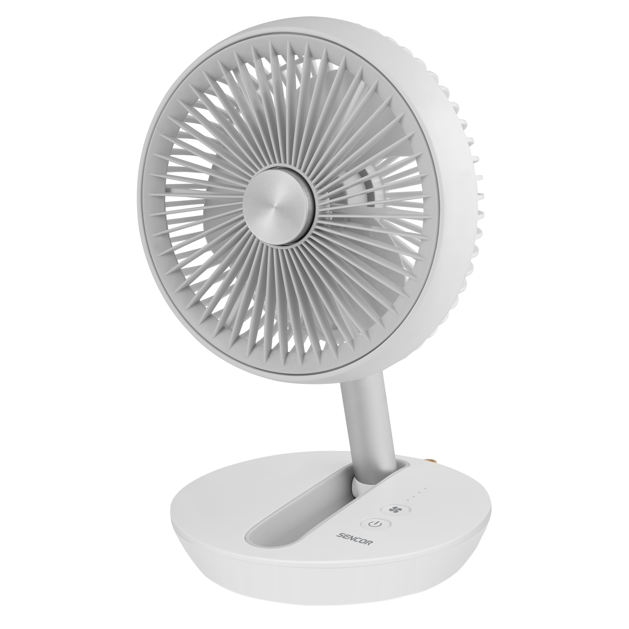 Cordless Rechargeable Desktop Fan SFE 0773WH Sencor