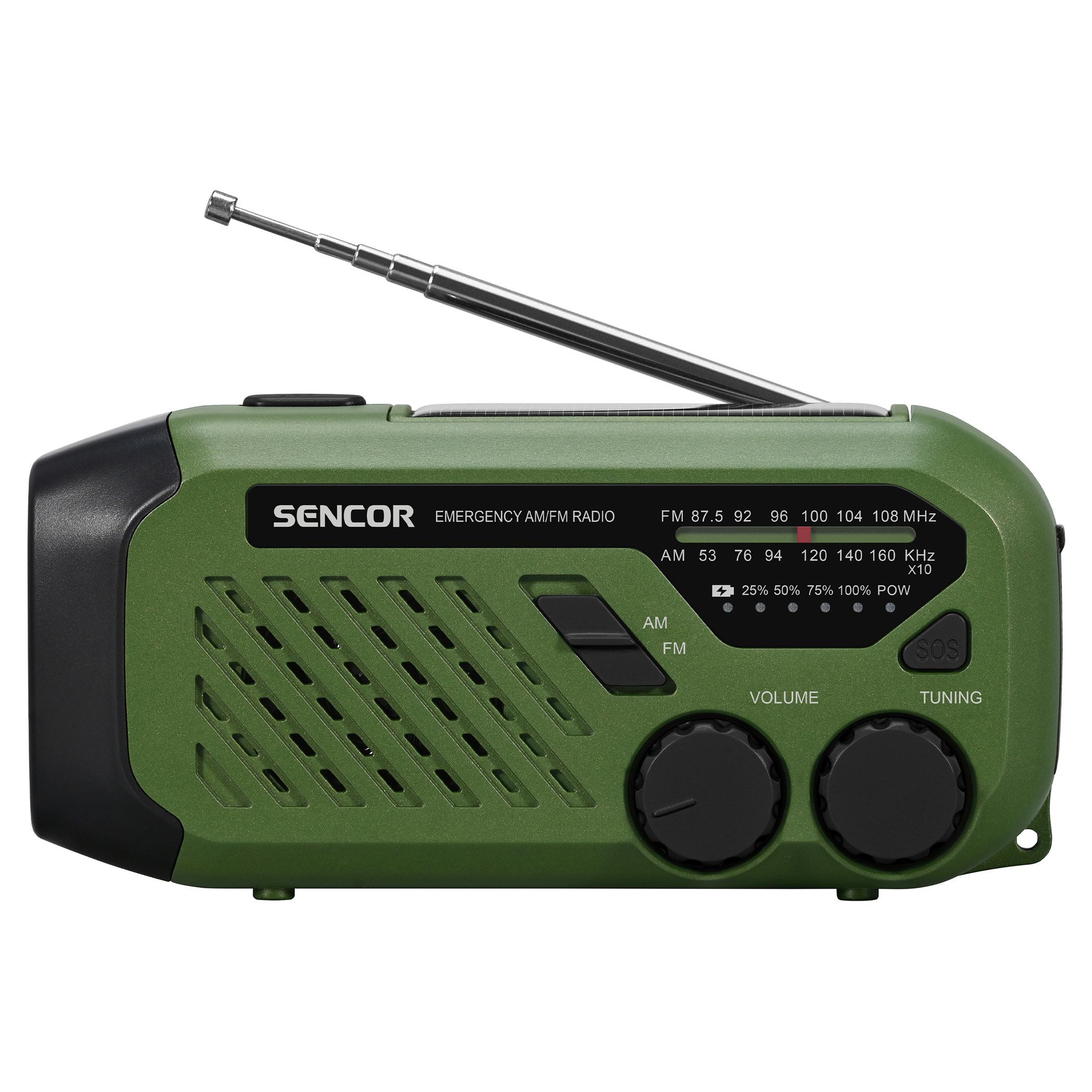 Emergency Radio | SRD 1000SCL GR | Sencor