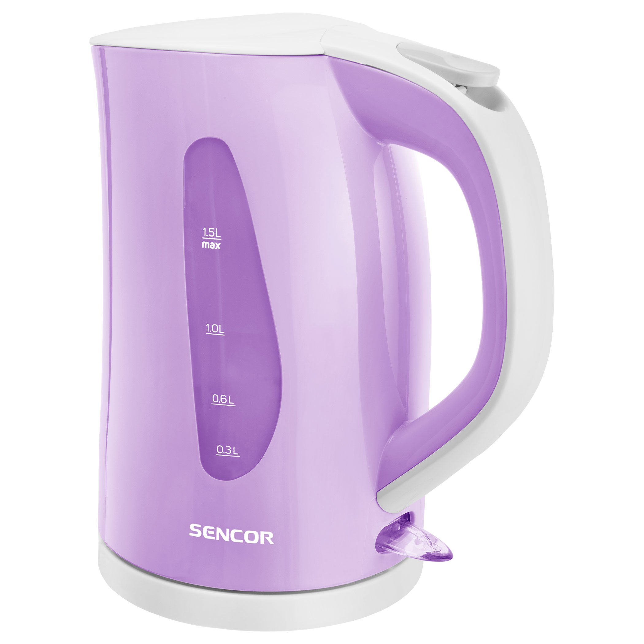 Hokcus Fast Boil Electric Kettle, Rapid Boil Kettle, Cold Touch Handle,  1500W, Auto Shut - Off Protection/Purple/Purple