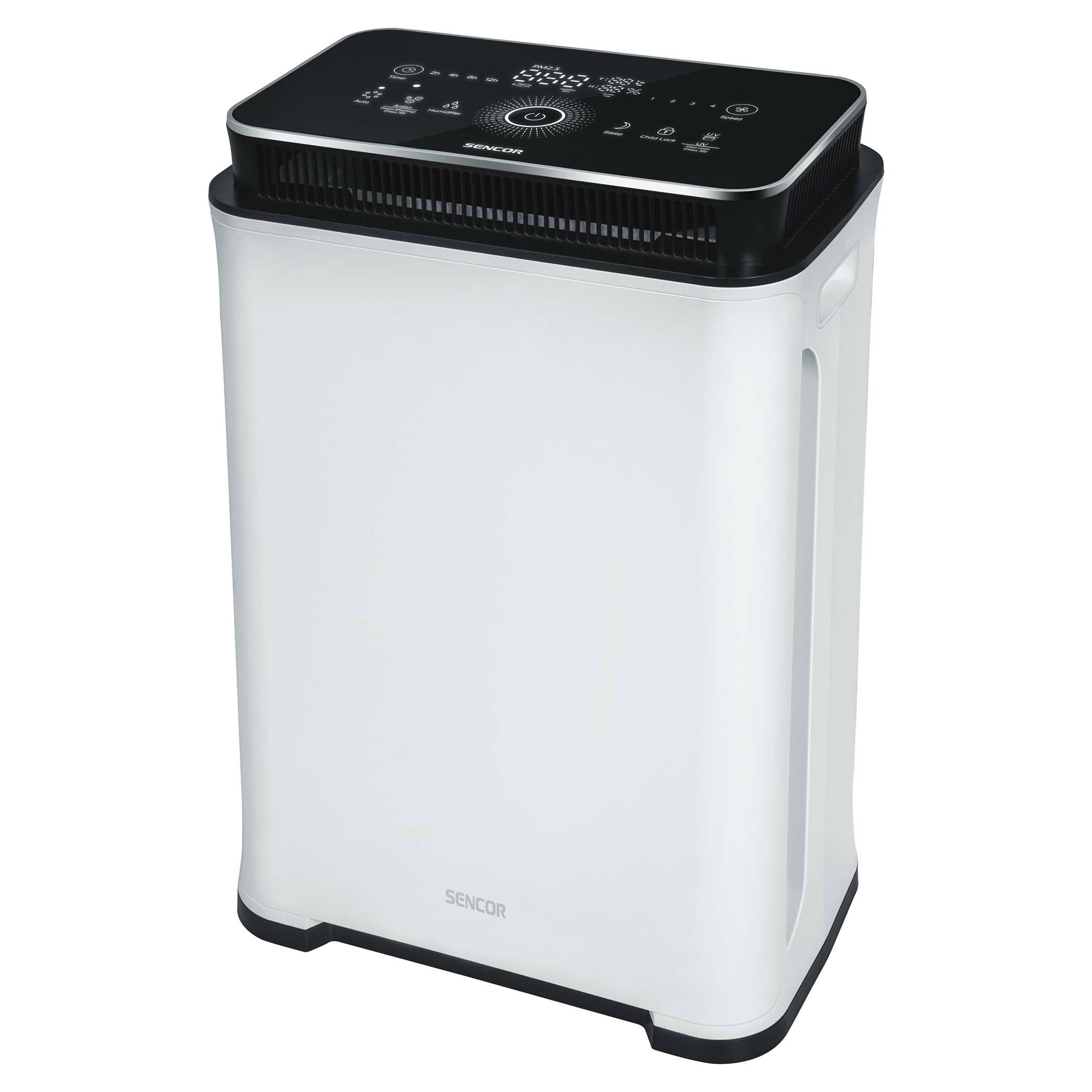 Combination air purifier store and humidifier