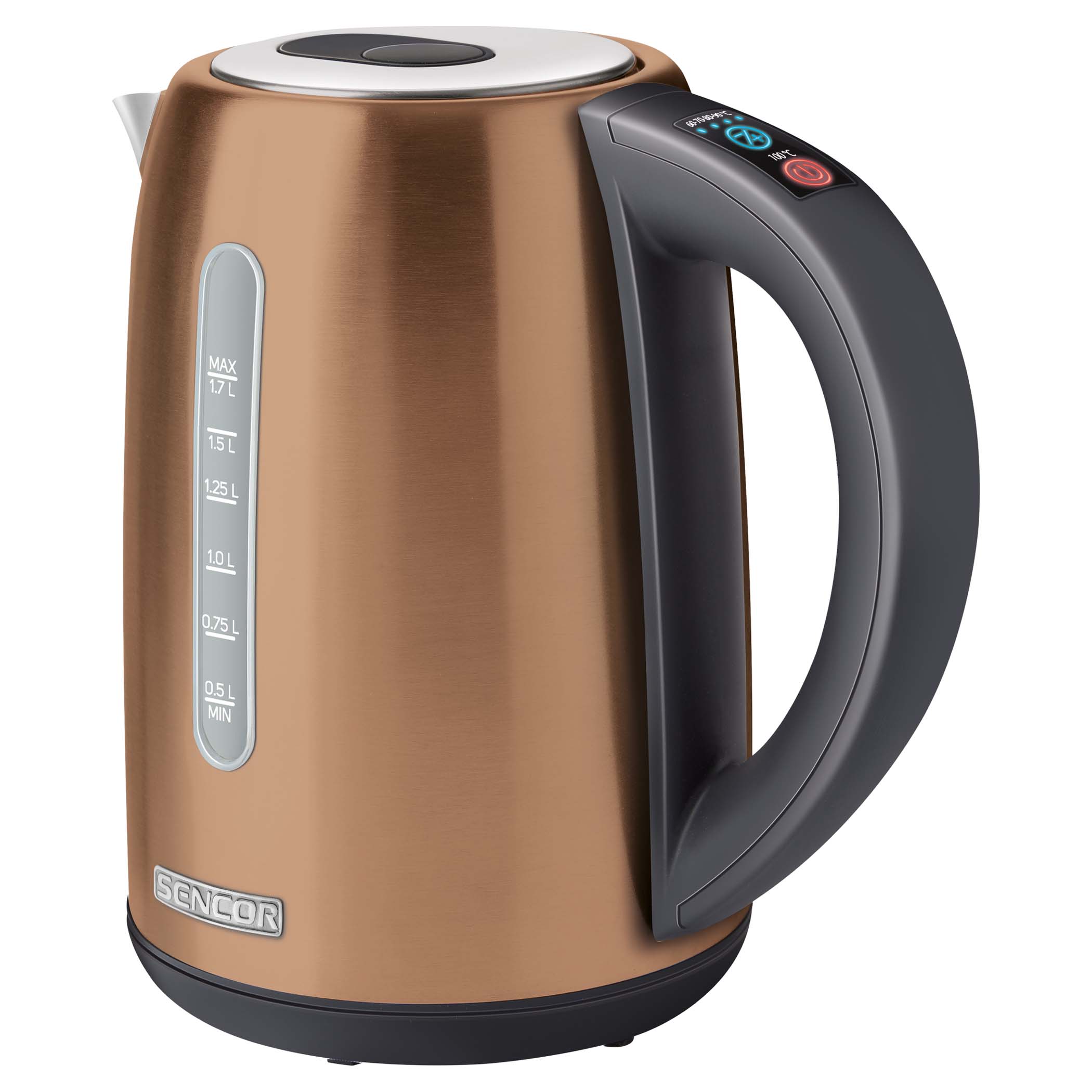 Electric kettle outlet with variable temperature