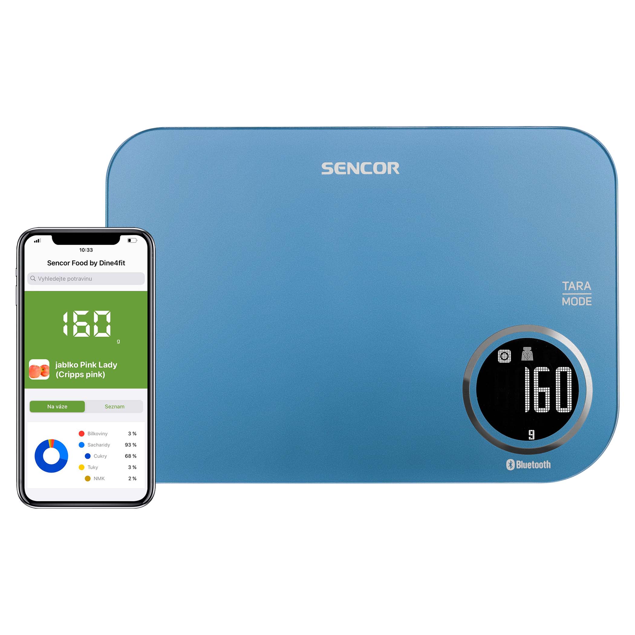 Smart Bluetooth Kitchen Scale, SKS 7070GG