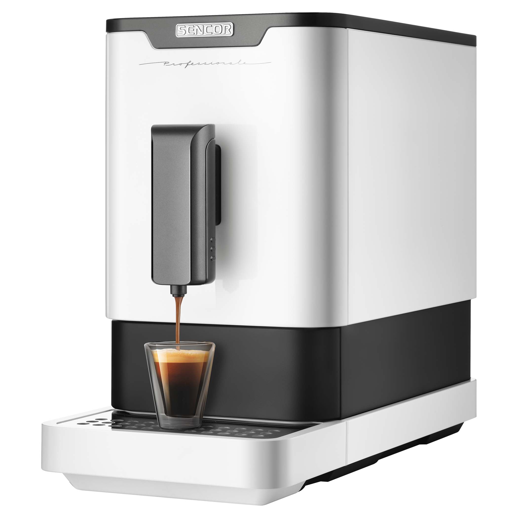 Black & clearance white coffee machine