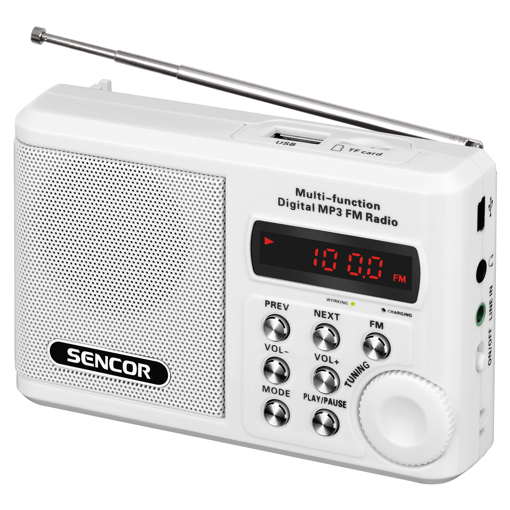 Portable FM / AM Radio Receiver, SRD 2100 B