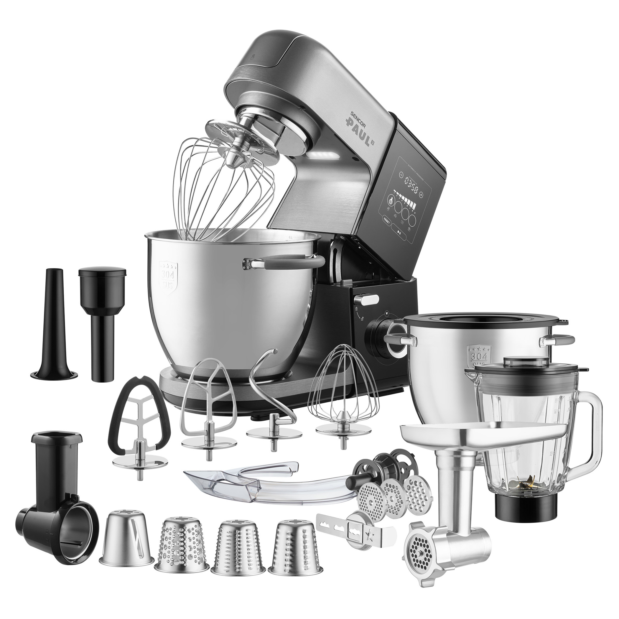 Fully Automatic Multi functional Kitchen Electric Mixer - Temu