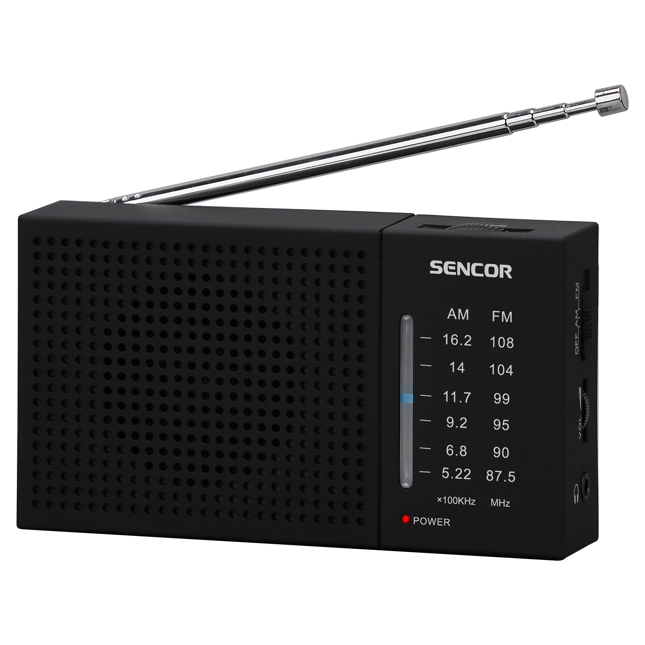 Portable FM / AM Radio Receiver, SRD 2100 B