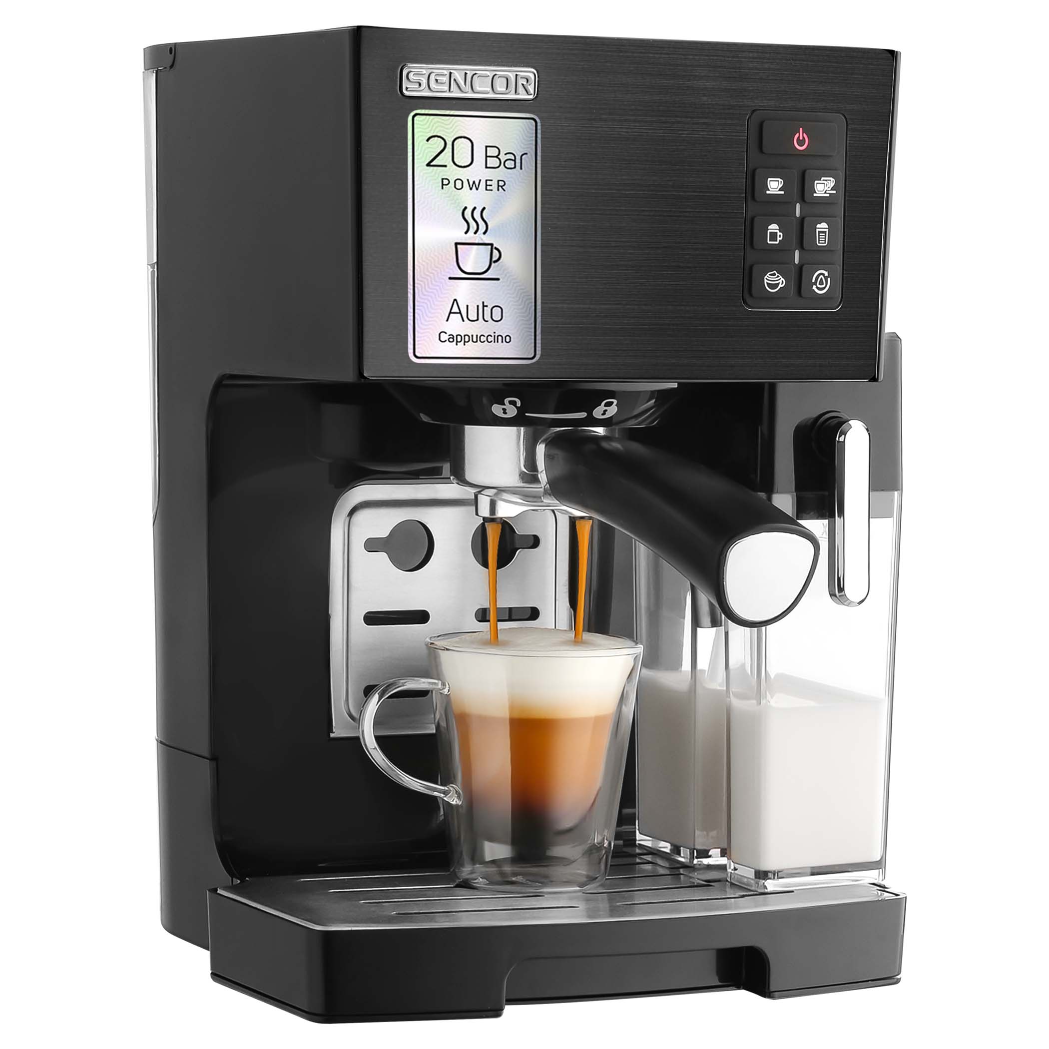 Semi-automatic espresso machine, SES 4050SS-EUE3